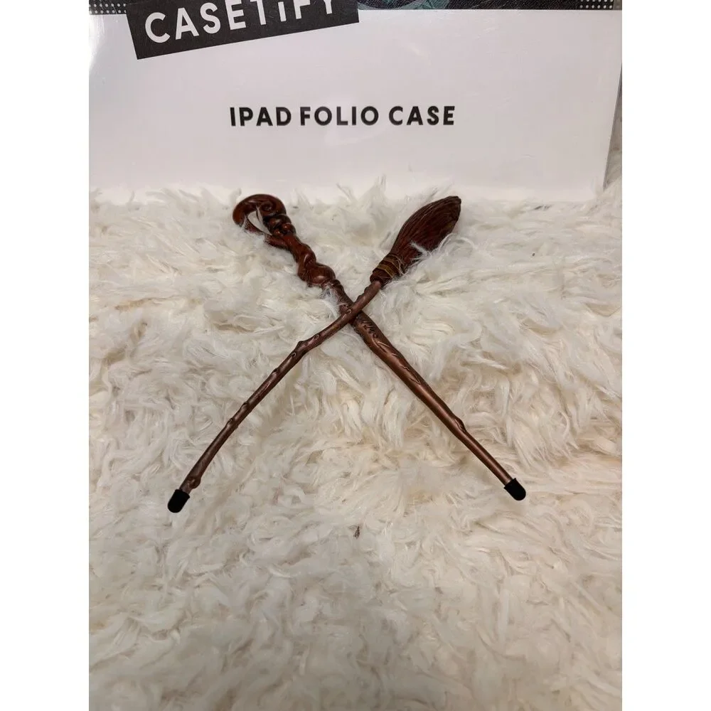 CASETiFY Harry Potter Slytherin iPad Folio Case + 2 Wand Stylus Pens Bundle